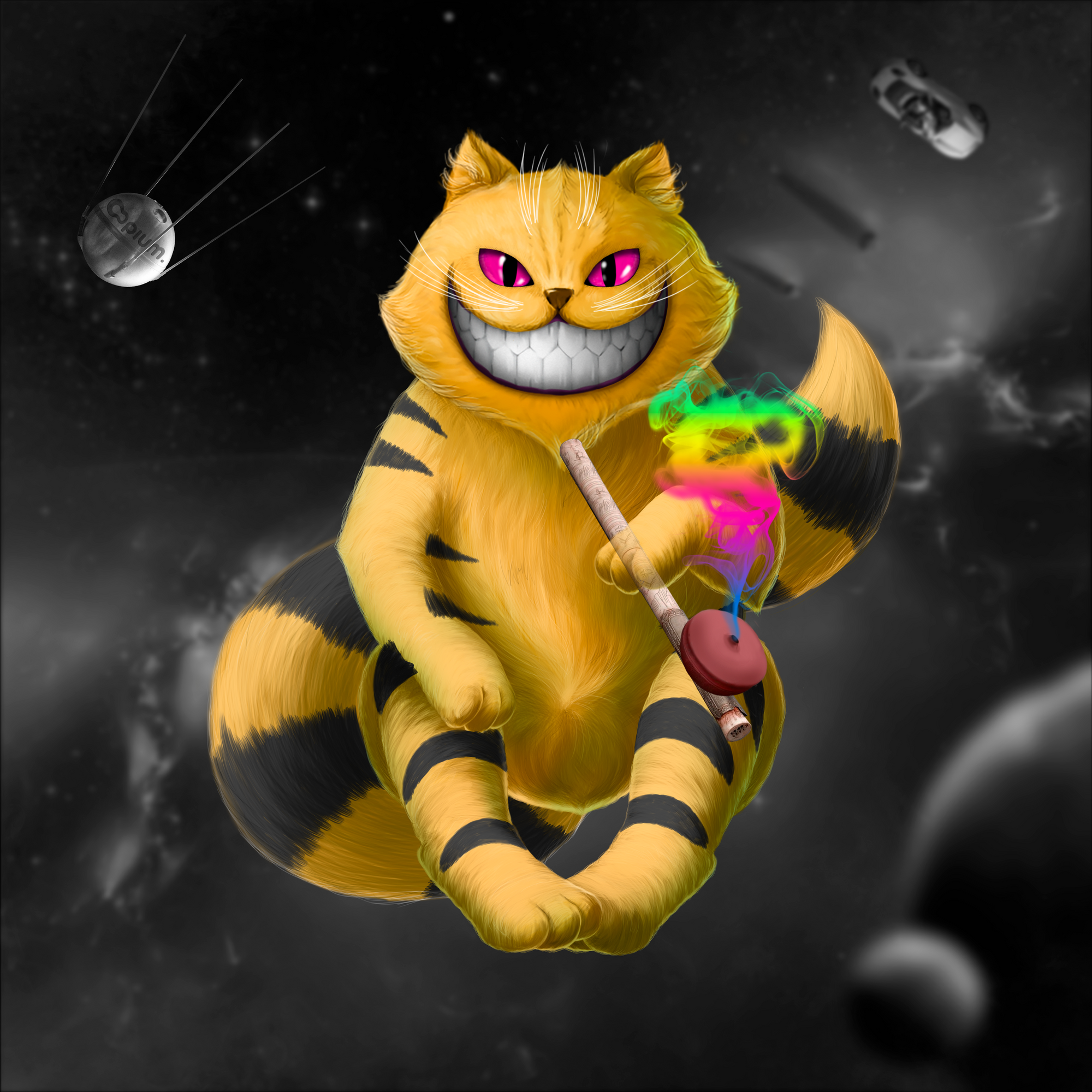 Opium Cheshire cat DNA#1196064