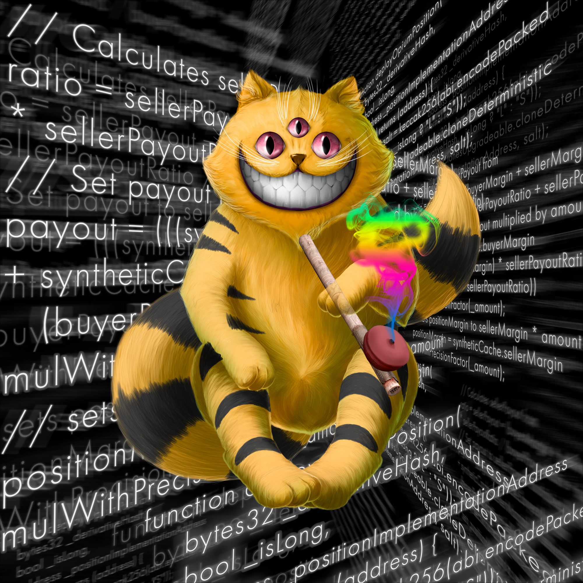 Opium Cheshire cat DNA#1261632