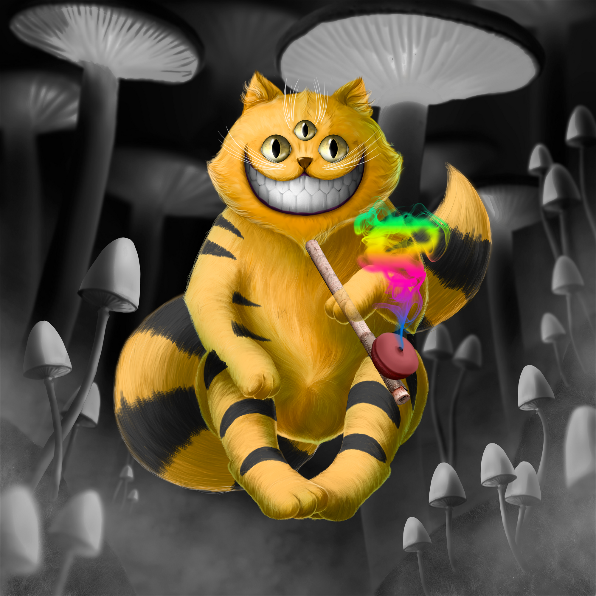 Opium Cheshire cat DNA#1277952