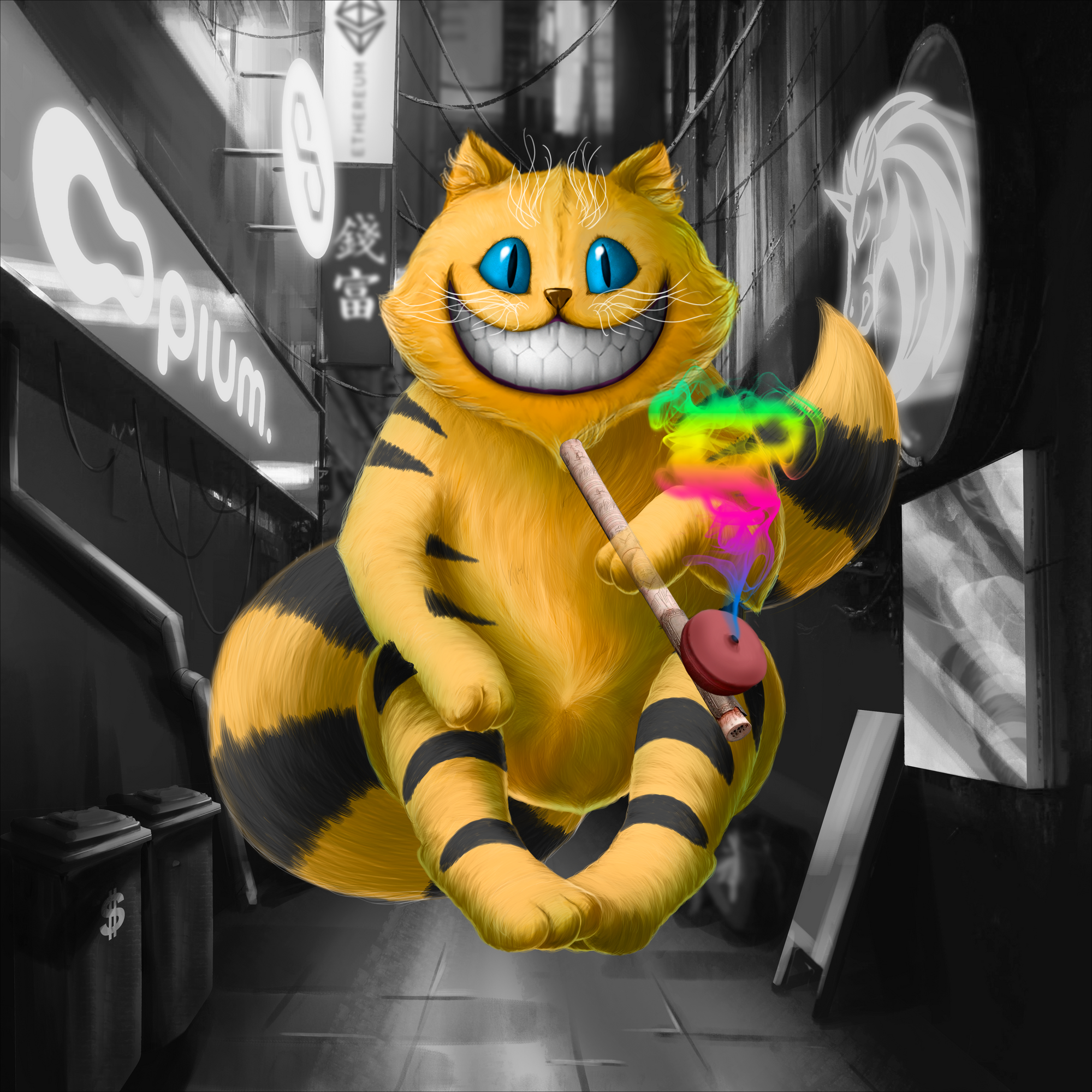 Opium Cheshire cat DNA#2097248