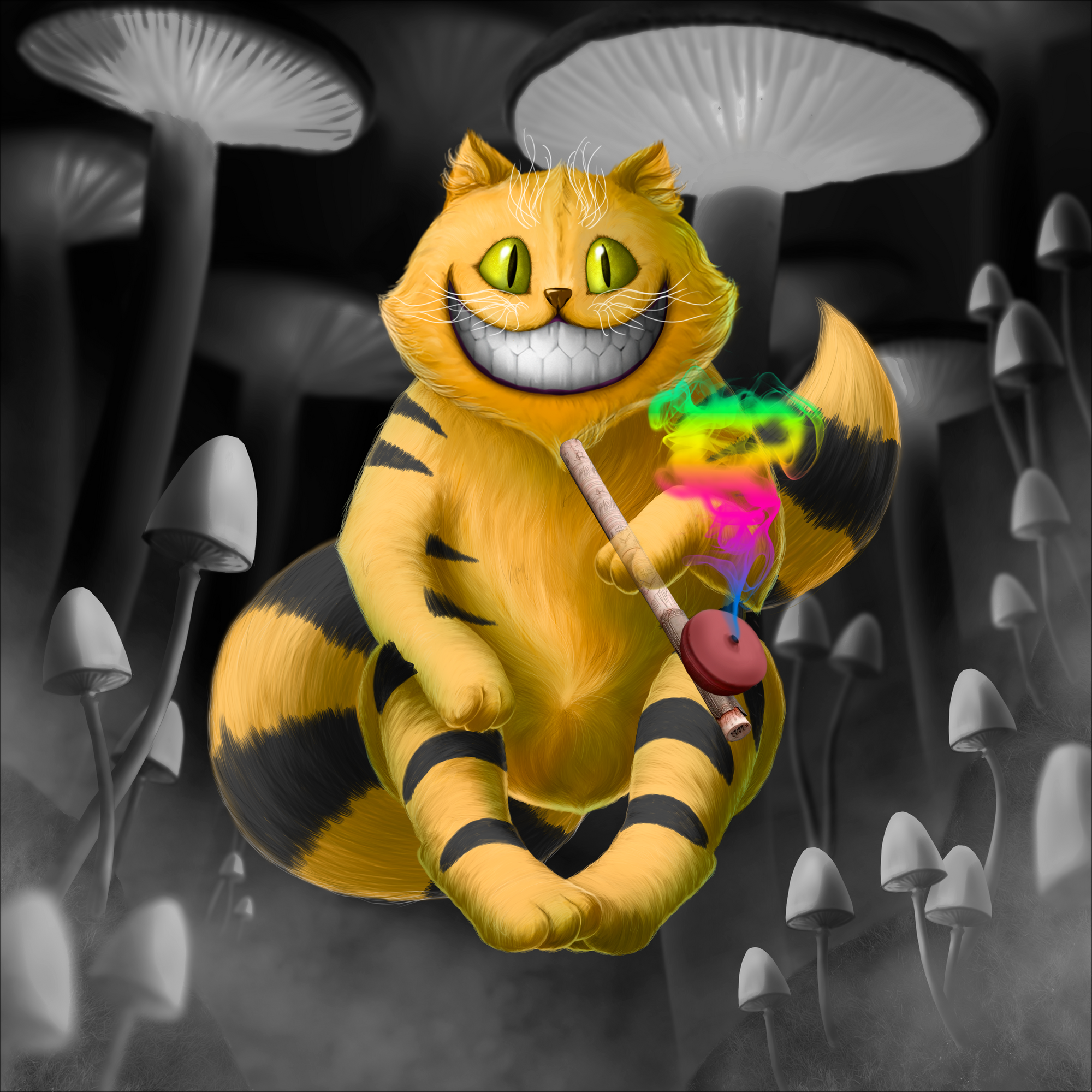 Opium Cheshire cat DNA#2129920