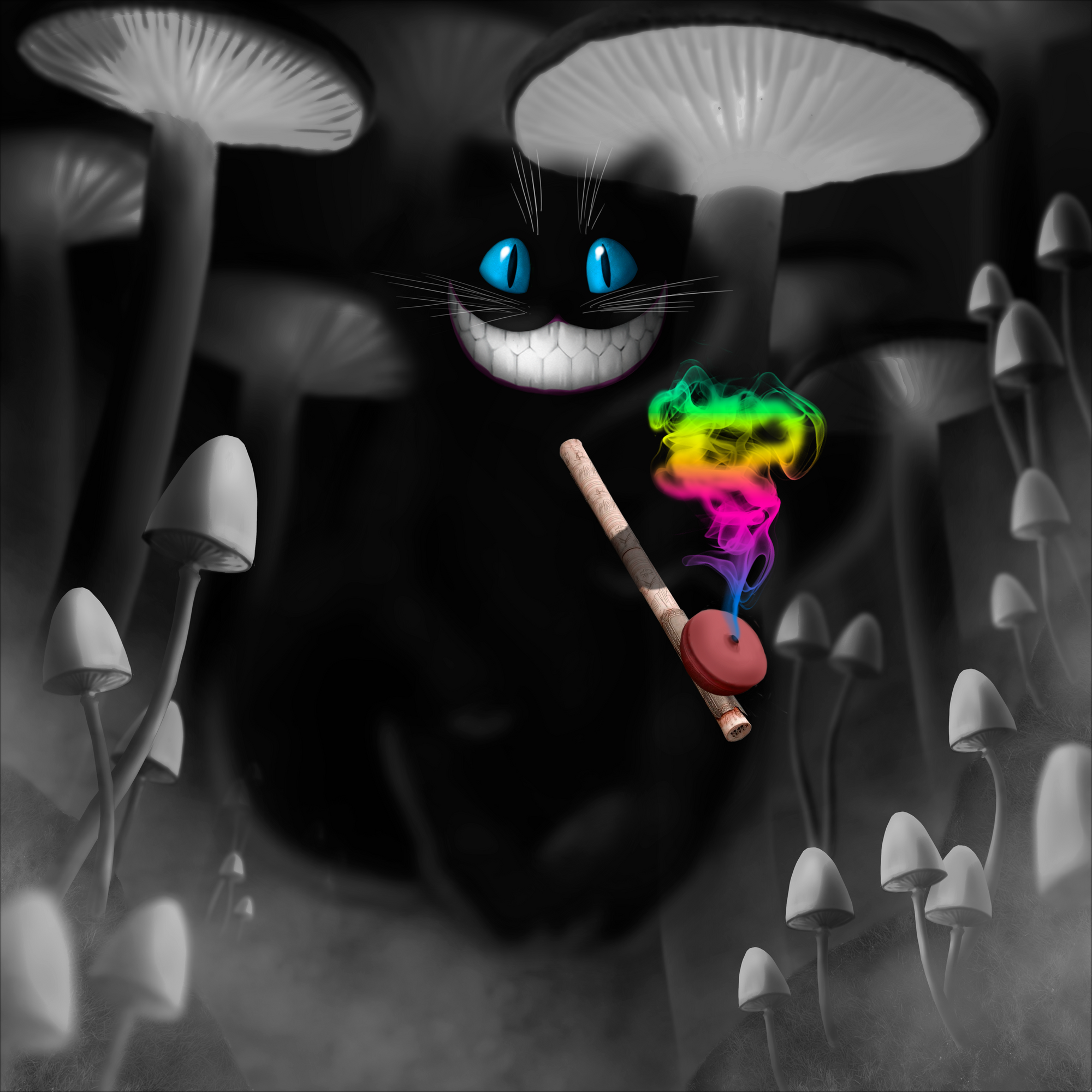 Opium Cheshire cat DNA#0