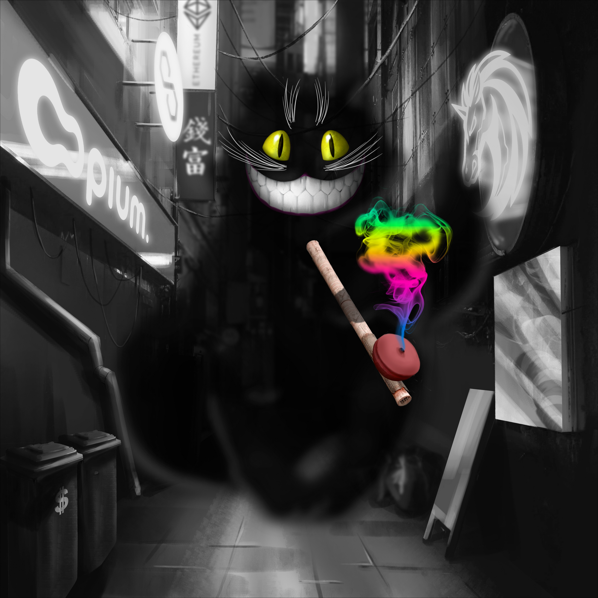 Opium Cheshire cat DNA#1081440